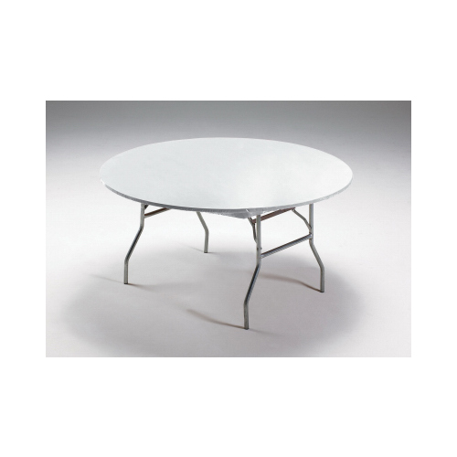 CREATIVE CONVERTING 37200 60" WHT RND Table Cover
