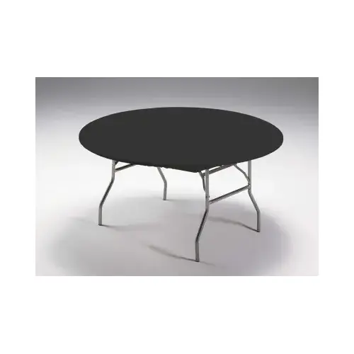 Stay Put Table Cover, Black, 60 In. Round