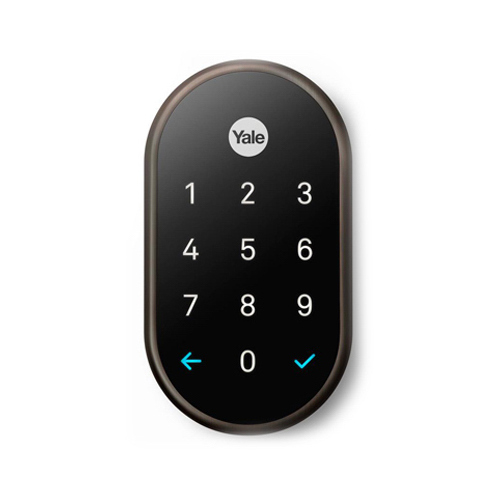 Nest x Yale Touchscreen Deadbolt Bundle Oil Rubbed Bronze Finish