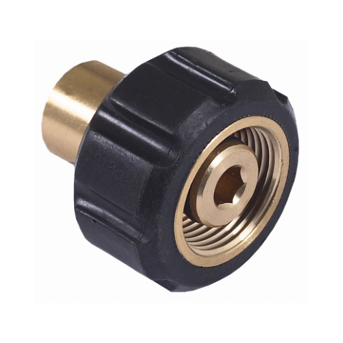 Screw Coupler, 1/4 in Connection, FNPT x M22