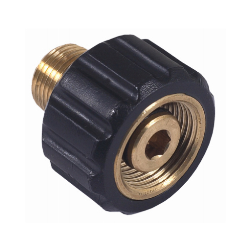 Screw Coupler, 3/8 in Connection, MNPT x M22