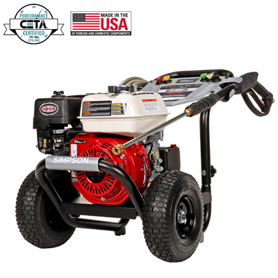 FNA GROUP PS61002 PowerShot Pressure Washer, Gas, 3,500 PSI, 2.5 GPM