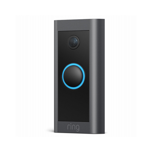Video Doorbell Wired Black Finish