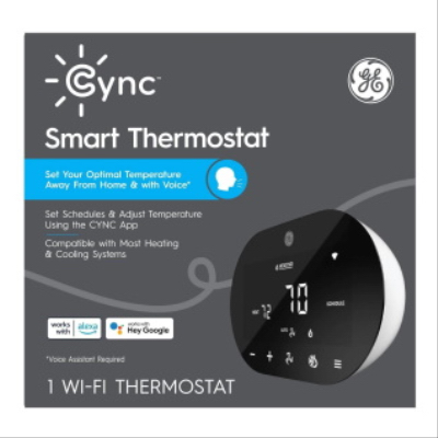 GE Lighting 93129894 Cync Smart Thermostat