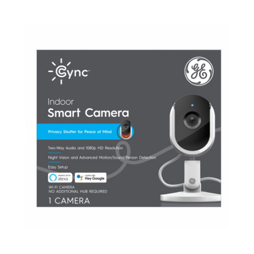 GE Lighting 93128850 Cync Indoor Smart Security Camera