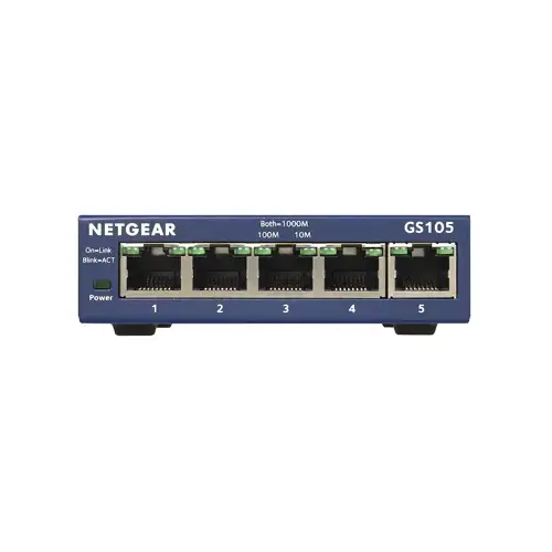 ProSafe Gigabit Desktop Switch, 5-Port