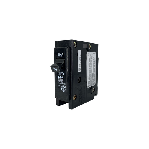 Circuit Breaker, Type CL, 20 A, 1 -Pole, 120/240 V, Plug Mounting