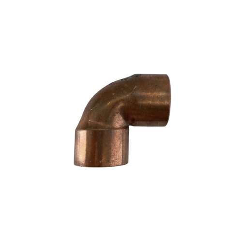 3/4 in. x 1/2 in. Copper Pressure 90-Degree Cup x Cup Reducing Elbow Fitting