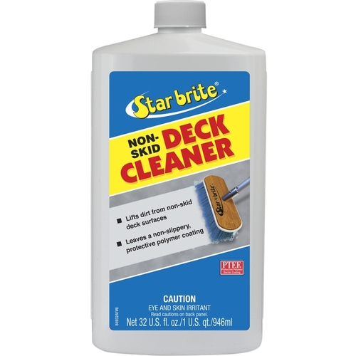 Deck Cleaner, 32 oz Bottle, Liquid, Green