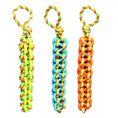 Dog Toy, Braided Rope, Thermoplastic Rubber