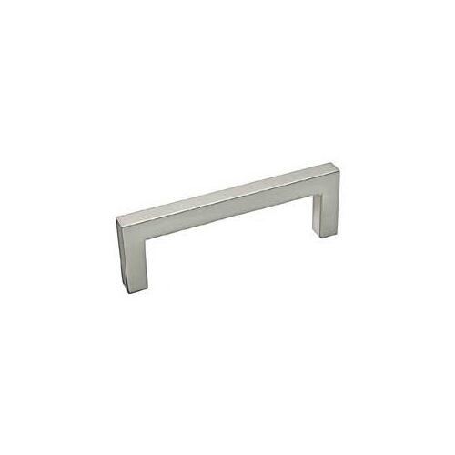 Cabinet Pull, 5-7/16 in L Handle, 13/32 in H Handle, 1-3/8 in Projection, Metal, Polished Nickel