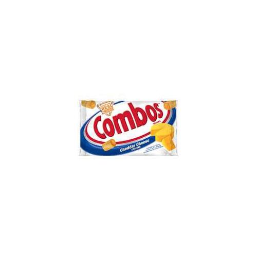 Combos 556762 CCCOMBO18 Stuffed Snacks, Cheddar, Cheese Flavor, 1.7 oz Bag