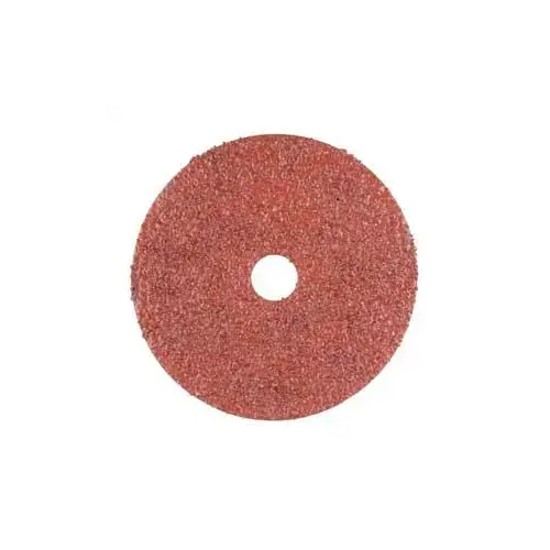 Sanding Disc, 5 in Dia, 24 Grit, Fiber Backing