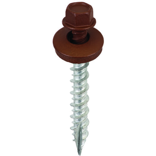 Acorn SW-MW15BN250 Screw, #9 Thread, High-Low, Twin Lead Thread, Hex Drive, Self-Tapping, Type 17 Point
