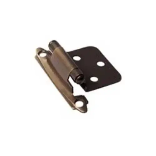 Semi-Concealed Self-Closing Hinge - 134 Antique Copper