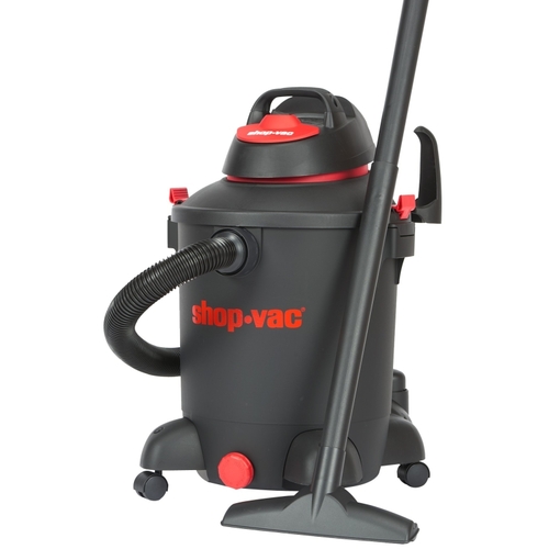 Wet/Dry Vacuum, 10 gal Vacuum, 70 cfm Air, Cartridge, Dry, Foam Sleeve Filter, 5.5 hp, 120 VAC
