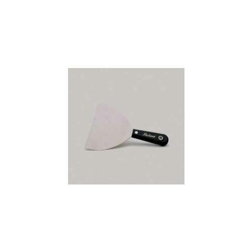 Chisel Edge Putty Knife, 1-1/4 in W Blade, HCS Blade, Polypropylene Handle, 7-1/2 in OAL