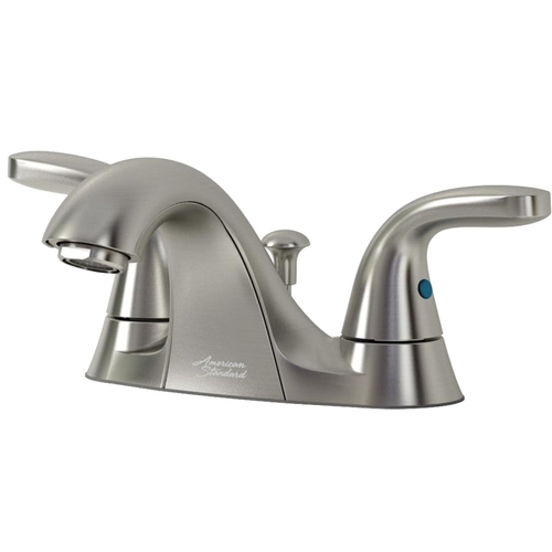 American Standard 9091201.295 Cadet Suite Series Centerset Bath Faucet, 1.2 gpm, 2-Faucet Handle, 3-Faucet Hole, Metal