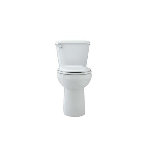 American Standard 702AA157.020 Marina Toilet, Elongated Bowl, 1.28 gpf Flush, 12 in Rough-In, 16-1/2 in H Rim, Porcelain