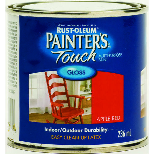 PAINTER'S Touch Brush-On Paint, Gloss, Apple Red, 236 mL Can