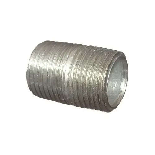 Conduit Nipple, 3/4 x 4 in Threaded, Steel