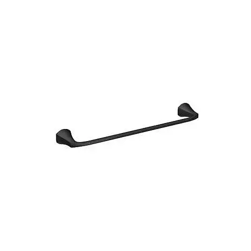 Lindor 24" Towel Bar Matte Black Finish