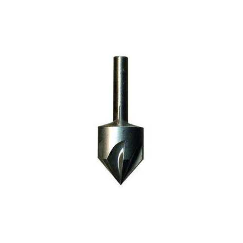 Drill Bit, 3/8 in Dia, Countersink, 5-Flute, 1/4 in Dia Shank