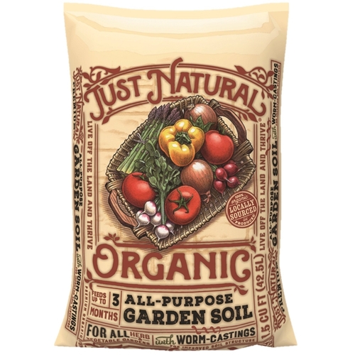 Just Natural Premium Garden Soil, 1 cu-ft Bag