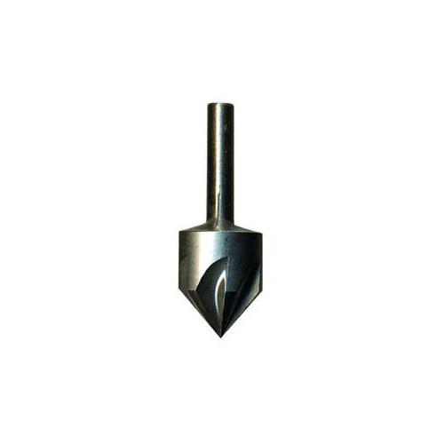 Drill Bit, 1/2 in Dia, Countersink, 5-Flute, 1/4 in Dia Shank