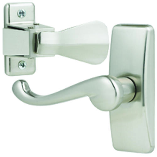 Lever Set, Zinc, Satin Chrome