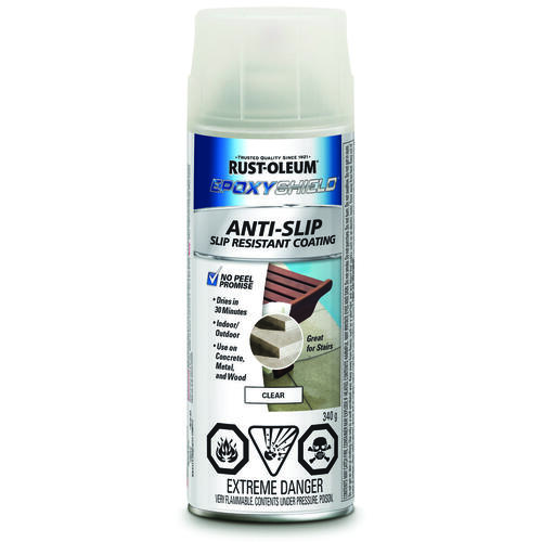 EPOXYSHIELD Spray Paint, Clear, 340 g, Aerosol Can