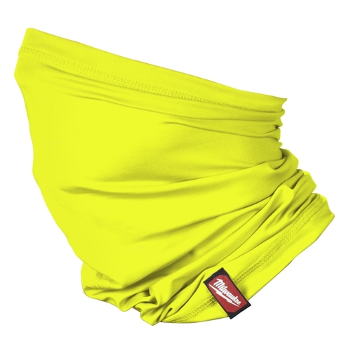 Neck Gaiter, High-Visibility, Multi-Functional, One-Size, Polyester/Spandex, Yellow