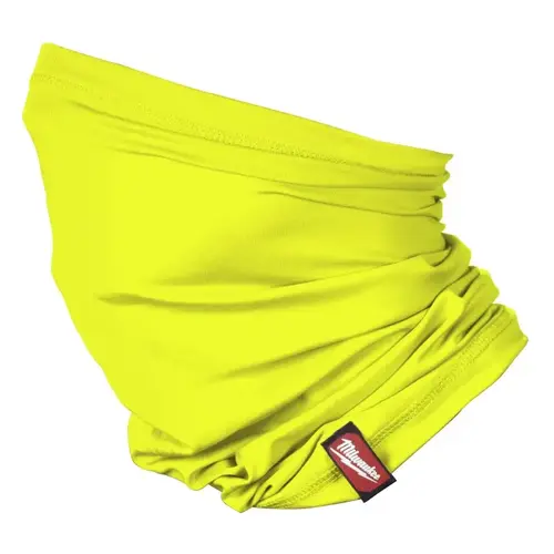 Neck Gaiter, High-Visibility, Multi-Functional, One-Size, Polyester/Spandex, Yellow
