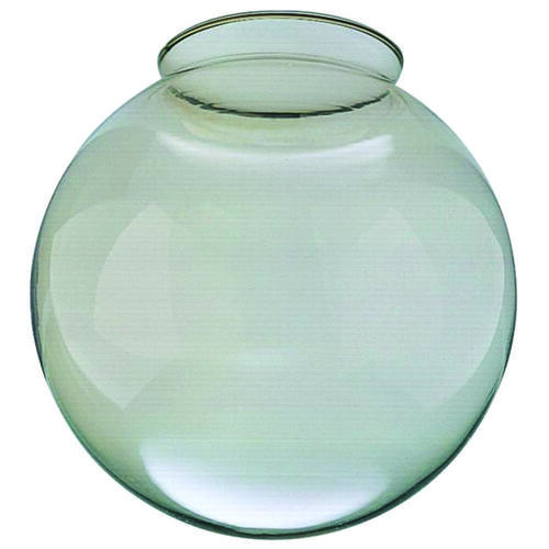 Light Shade, 6 in Dia, Globe, Glass, Smoke Luster - pack of 6