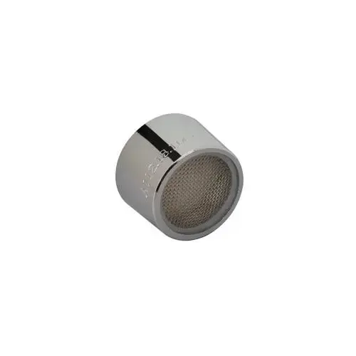 M-Line Series Faucet Aerator, 55/64 in Female, Chrome Plated, 2.2 gpm