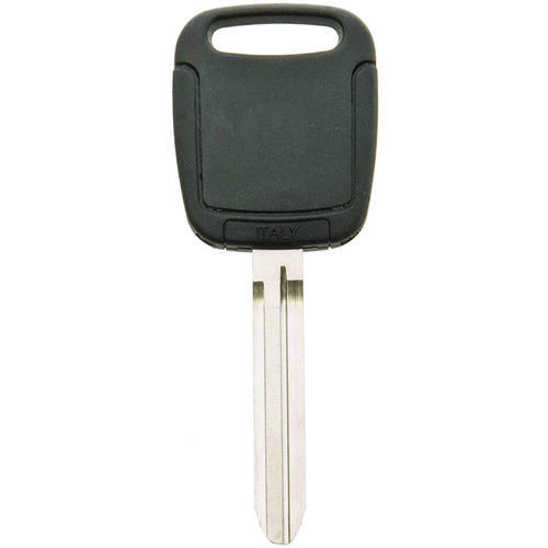 Chip key Blank, Brass, Nickel, For: Toyota Vehicle Locks