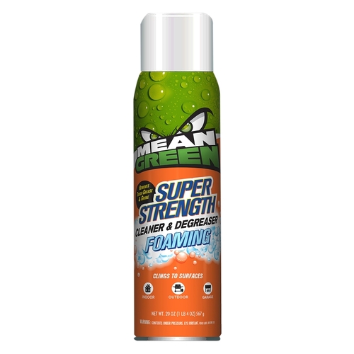 Super Strength Cleaner and Degreaser, 20 oz Can, Liquid, Mild, Green
