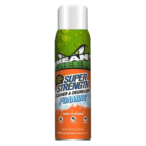 Super Strength Cleaner and Degreaser, 20 oz Can, Liquid, Mild, Green