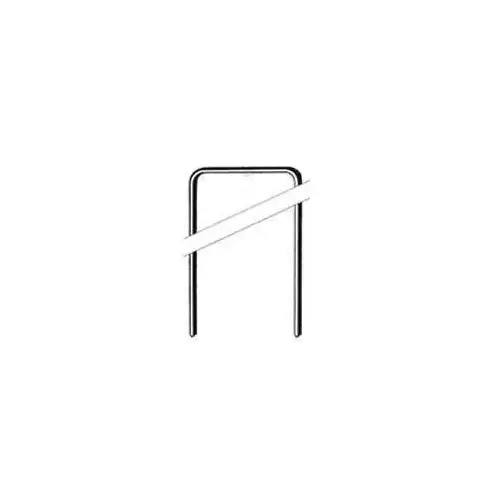 Pro-Fit 940042 Felt Staple, 3/8 in W Crown, 3/8 in L Leg, 21 Gauge, Electro-Galvanized - pack of 5000