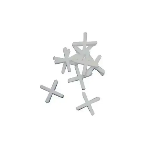 Floor Tile Spacer, Plastic, White