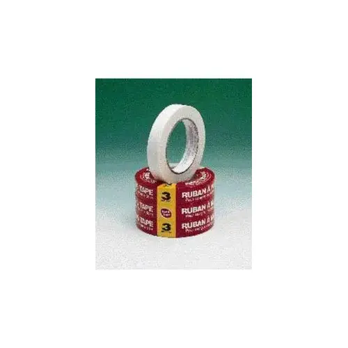 302 Series 302-36 Masking Tape, 55 m L, 36 mm W, Natural