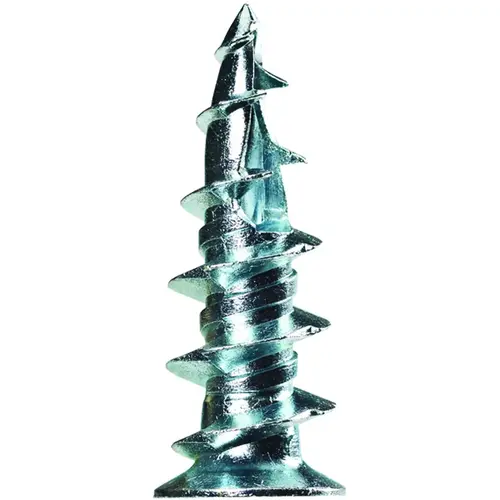 Hollow Wall Anchor, Zinc, 52 lb - pack of 50