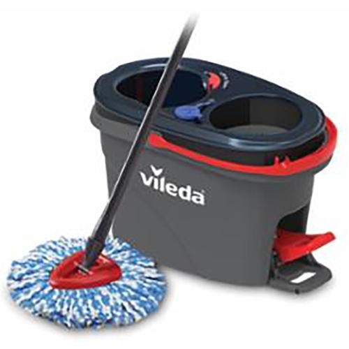 EasyWring RinseClean Spin Mop System, 6 L Capacity, Microfiber Wringer