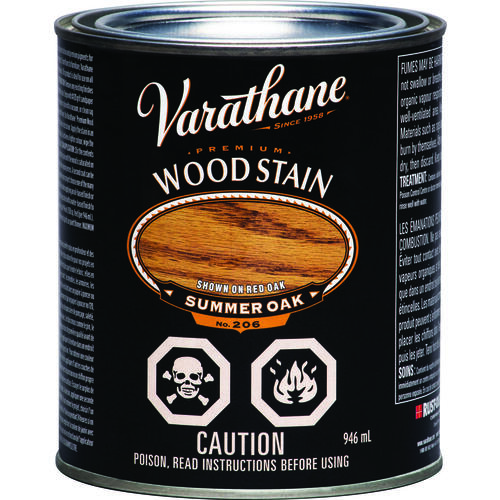 Varathane Y215307H Wood Stain, Summer Oak, Liquid, 946 mL
