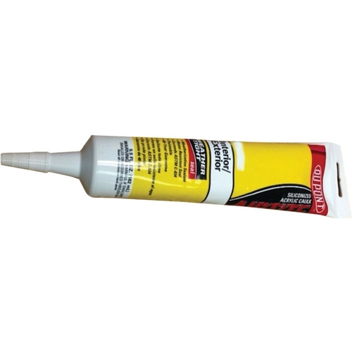 DuPont WS31134 Airtite Siliconized Acrylic Caulk, Clear, 162 mL