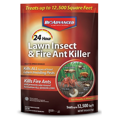BioAdvanced 700900H Lawn Insect and Fire Ant Killer, Granular, Outdoor
