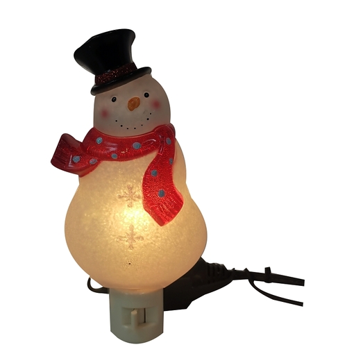 LIGHT NIGHT SNOWMAN