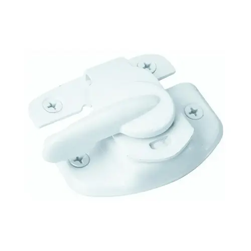 Sash Window Lock, Steel White