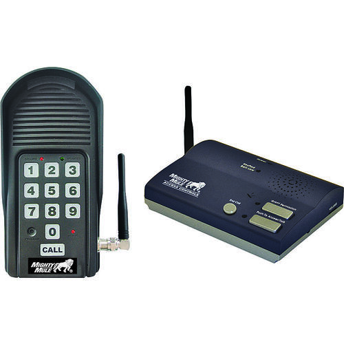 Intercom and Keypad, Wireless, For: Automatic Gate Opener