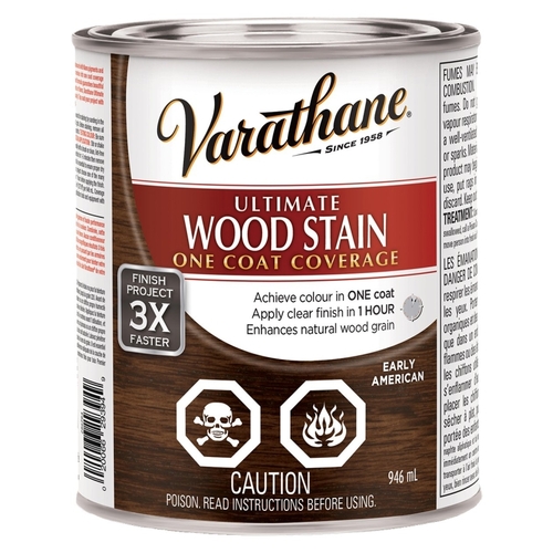 Varathane 286784 Wood Stain, Early American, Liquid, Can